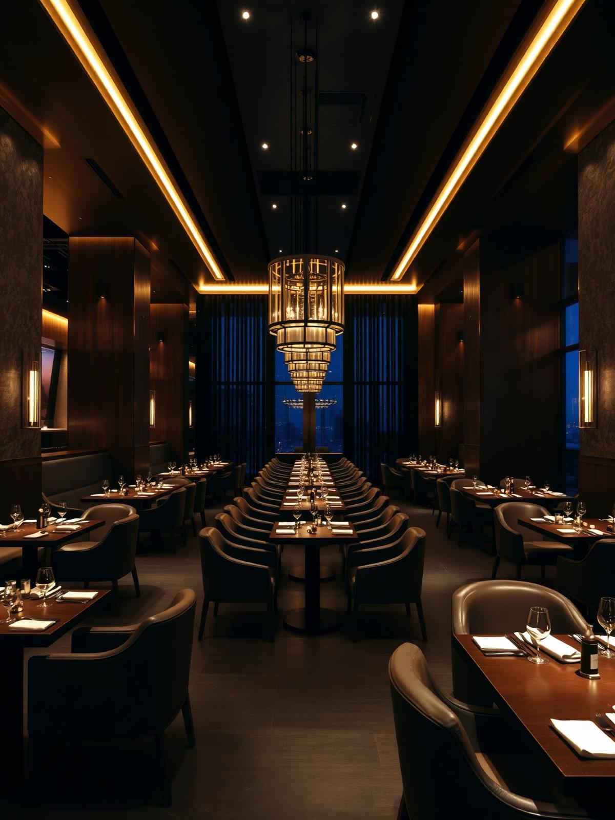 Interior of a premium Mishrif hospitality venue
